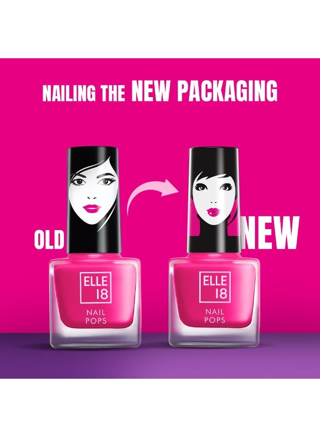 إل 18 طلاء أظافر Elle 18 Nail Pops || درجة اللون 121 || 5 مل - Image 3